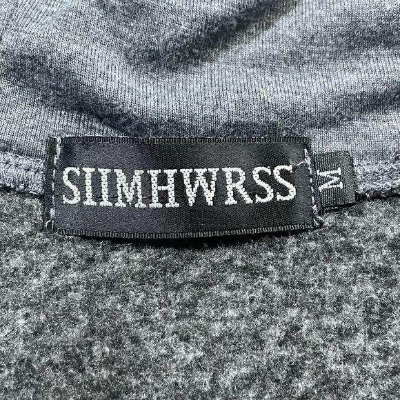 Fluorescent Zippered Fleece Hoodie w/3 Zippered Pockets - Picture 3 of 3